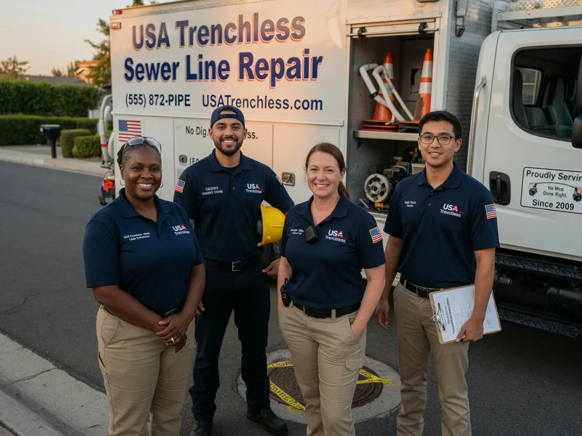 Sewer Line Repair company in Andalusia, IL
